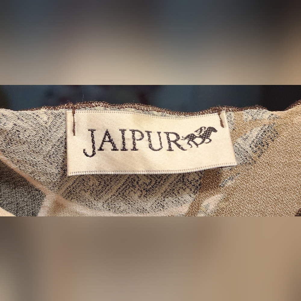 Jaipur Sequenced Women's Sleeveless Top - Picture 3 of 4